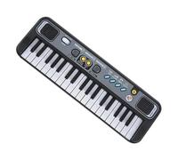 KERREY Professionale Pianoforte Elettronico Mini Pianoforte Elettronico Multifunzionale con Microfono Tastiera Musicale Digitale Portatile in ABS A 37 Tasti