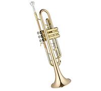 KERREY Strumento A Tromba Professionale per Principianti Che Suonano Uno Strumento A Tromba in Oro Laccato in Si Bemolle per Adulti Standard Tromba