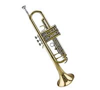 KERREY Tromba in SIB Standard Strumento in Ottone alla Moda A Tre Colori Tubo Girevole in Cupronichel Tromba A Campana in Ottone Dorato Standard Tromba