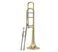 KERREY Trombone B/F Goccia Lacca Placcato Oro Nichelato Lega di Rame-Nichel Tubo Telescopico Trombone A Tono Variabile