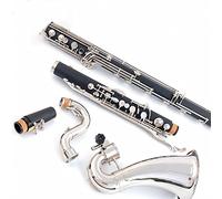 KERREY Tune Cadente B Clarinetto Basso Clarinetto Professionale Do Basso/Basso BB/SIB Strumenti a fiato (Color : 02)