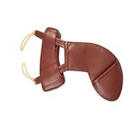 KERREY Violino Spalla Riposo 4/4 Violino in Pelle di Pecora Spalla di Colore Marrone per 4/4 Acessi per Strumenti Musicali di Violino Kit acessori Violino