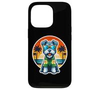Kerry Blue Terrier Proprietario di cani Summer Vibes Vacanze Custodia per iPhone 13 Pro