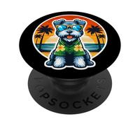 Kerry Blue Terrier Proprietario di cani Summer Vibes Vacanze PopSockets PopGrip Adesivo