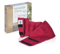 Kersepitje® Dorso - Cuscino in noccioli di ciliegia con velcro, l'unico originale, 17 x 120 cm