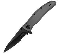 Kershaw GRID SERR, 8Cr13MoV, Stainless Steel K-2200ST
