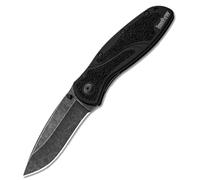 KERSHAW Ken Onion BLUR Coltello Pieghevole Assistito, NERO/BLACKWASH K-1670BW