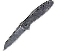 KERSHAW Ken Onion RANDOM LEEK Coltello Flipper Assistito, Blackwashed 1660RBW