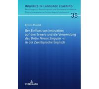 Kerstin Chlubek Der Einfluss Von Instruktion Auf Den Erwerb U (Copertina rigida)