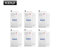 KERUI Nuovo Wireless Extra per Porte E Finestre Sensore Magnetico per il Sistema di Allarme di Sicurezza Domestica Voice Antifurto PSTN GSM WIFI Batteria Inclusa