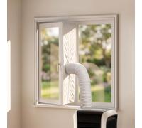 KERYBW Sigillo per Finestra Aria Condizionata Mobile, Kit Calafataggio Condizionatore, Accessorio Condizionatore Portatile Funziona con Unità Aria Condizionata Mobile e Asciugatrice (300 cm)
