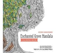 Enchanted Grove Mandala Coloring Book: 30 Oversized Tree of Life Coloring Pages