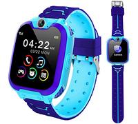 Kesasohe Smartwatch per Bambini con Telefono, Orologio Intelligente con 16 Giochi Chiamata Musicale SOS Touchscreen Fotocamera, Smart Watch per Ragazzi Ragazze Regalo di Compleanno