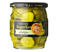 Kesbeke Augurken Plakjes Zoetzuur Gherkin Fette Sweet and Sour sottaceti 395G