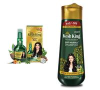 Kesh King Ayurvedic Oil and Shampoo Combo Olio per cuoio capelluto e capelli,...