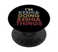 Keshia Name Keshia Personalized Name First Given PopSockets PopGrip Adesivo