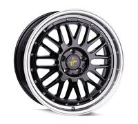 Keskin Wheels Kt22 Black Lip Polish 8.5x19 ET 35 5/120 cerchio in alluminio Nero