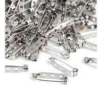 Kesote 200 Pezzi di Spille da Balia Spille Posteriori di Gioiello Spille Metalliche di 25 mm Pins di Sicurezza per Fai da Te