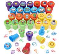 Kesote Set di timbri per bambini, 26 pezzi, per compleanno dei bambini