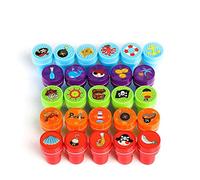 Kesote Set di timbri per pirati, 26 pezzi, per bambini, autoinchiostranti, per gioco divertente, hobby, colorato