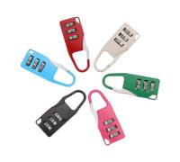 KESOTO 6 pezzi serrature per valigie da viaggio lucchetti a combinazione a 3 cifre serrature per bagagli in metallo multiuso per armadi recinzioni esterne