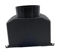 KESOTO Accessori per deviatore di Acqua piovana Curvo, Installazione Professionale e Semplice, Fissaggio Robusto, connettore per grondaia ad Alte, Diametro Esterno 11