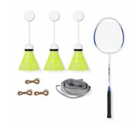 KESOTO Allenatore Badminton per Bambini con Set Completo di Volani E Cordicelle Elastiche con Supporto da Soffitto per Ripetere i Colpi Adatto per Uso Domestico E Palestra, style to 1