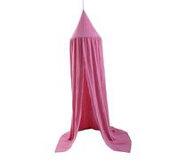 KESOTO Baldacchino per letto per bambini, Rete per baldacchino per letto principessa, Baldacchini, Tenda da gioco per castello per l'arredamento della camera, ROSSO