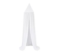 KESOTO Baldacchino per letto per bambini, tenda da gioco per castello, rete per baldacchino per letto principessa per l'arredamento della camera, bianco