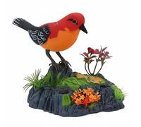 KESOTO Bambino Uccello Sonoro Elettronico Giocattolo Ornamentale con Movimento Realistico E Becco Mobile Struttura in Plastica Adatto per Decorazione da Tavolo Compagnia per Bambini, Hl510b