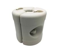 KESOTO Base per Ombrellone da Giardino, Peso Rotondo per Ombrellone, per Pesca in Giardino a Bordo Piscina