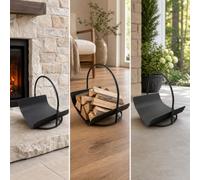 KESOTO Cestino a in Metallo tile a Moderno Cesto per Aree Esterne Coperte