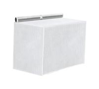 KESOTO Copertura per condizionatore d'aria esterno per unità esterne, copertura impermeabile, tessuto universale per casa, appartamento, estate, Bianco