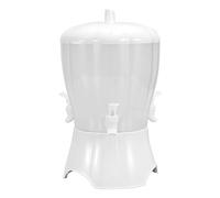 KESOTO Distributore di Bevande da 4,5 Litri con Rubinetto, caraffa per Acqua Fredda, Contenitore per Bevande Girevole a 360° per Campeggio, tè Freddo