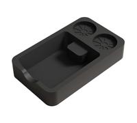 KESOTO Distributore di Caffè con Scatola di Spillatura, Stazione Caffè con Disco Portafiltro, Nero