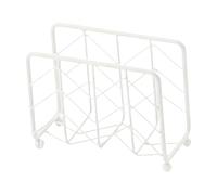 KESOTO Distributore di Fazzoletti Indipendente, Porta Tovaglioli di Carta, Contenitore per Tovaglioli di Carta per Uso Interno Ed Esterno, Ripiani, Bianco