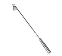 KESOTO Estirpatore per Erbacce, attrezzo Manuale da Giardino, Strumento Multiuso per diserbo Che Fa Risparmiare Tempo, per piantare in Fattoria, sradicare, 60 Cm 4 Denti