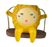 KESOTO Fioriera Sospesa con Design di Frutta dei Cartoni Animati per Esterni, Ananas