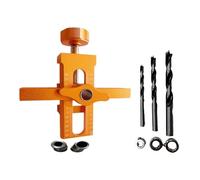 KESOTO Gancio per Ferramenta per Mobili, Versatile Ausilio per La Lavorazione Del Legno, Morsetto per Porte E Installatore per Mobili E Armadi, Orangina