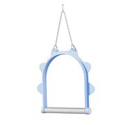 KESOTO Giocattolo Sospeso per Pappagalli E Uccelli, Realizzato in PP E Metallo, Offre Un Movimento, Adatto per attività Ricreative E per Parrocchetti, Blu