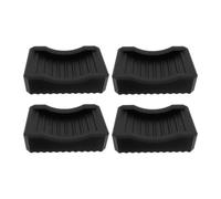 KESOTO Kit di 4 spessori di livellamento per Piastra, Accessori per Barbecue, Piedini di Supporto Versatili, livellatori in Gomma per griglia, Ideali per