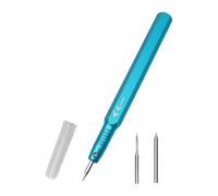 KESOTO Model Scriber Scalpello Incisione Linea Modellismo Utensile Ergonomico Antiscivolo Resistente Usura con Protezione Adatto per Modellismo Hobby, Blu