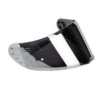 KESOTO MT V-14 casco moto visiera specchio antiappannamento Pinlock per Targo caschi integrali - Argento Placcato