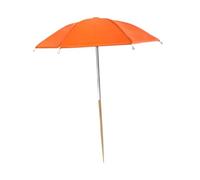 KESOTO Ombrellone per Piante, ombreggiante con picchetto di bambù, ombrellone di Protezione Solare per Piante e ortaggi da Esterno, Orangina