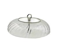 KESOTO Paravento sospeso per palo per mangiatoia per Uccelli, Copertura per mangiatoia per Uccelli da 25 cm, Copertura Protettiva Multiuso Resistente alle, Chiaro