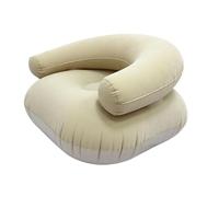 KESOTO Poltrona Reclinabile Gonfiabile, Poltrona Gonfiabile per Balcone E Camera Da Letto, Beige