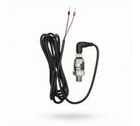 KESOTO Pressostato Trasmettitore di Pressione Sensore Trasduttore Misuratore Controllo Processo 4-20ma per Gestione Immediata Corpo Resistente Agli Urti E, 10bar, Bent Head