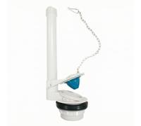 KESOTO Rubinetto di Scarico Water con Leva di Sblocco E da 28 Cm con Guarnizione in Gomma per Cessione a Getto Adatto per Sanitari Casa, Diviso