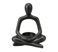 KESOTO Statuetta Fragranza Decorativo | Astratto, Bruciatore di fragranza, per Casa, Ufficio, Nero