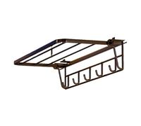 KESOTO Stendibiancheria con Termosifone per La Casa con Gancio, Facile Da Installare, Realizzato in Ferro, Pratico E Multiuso, Medio